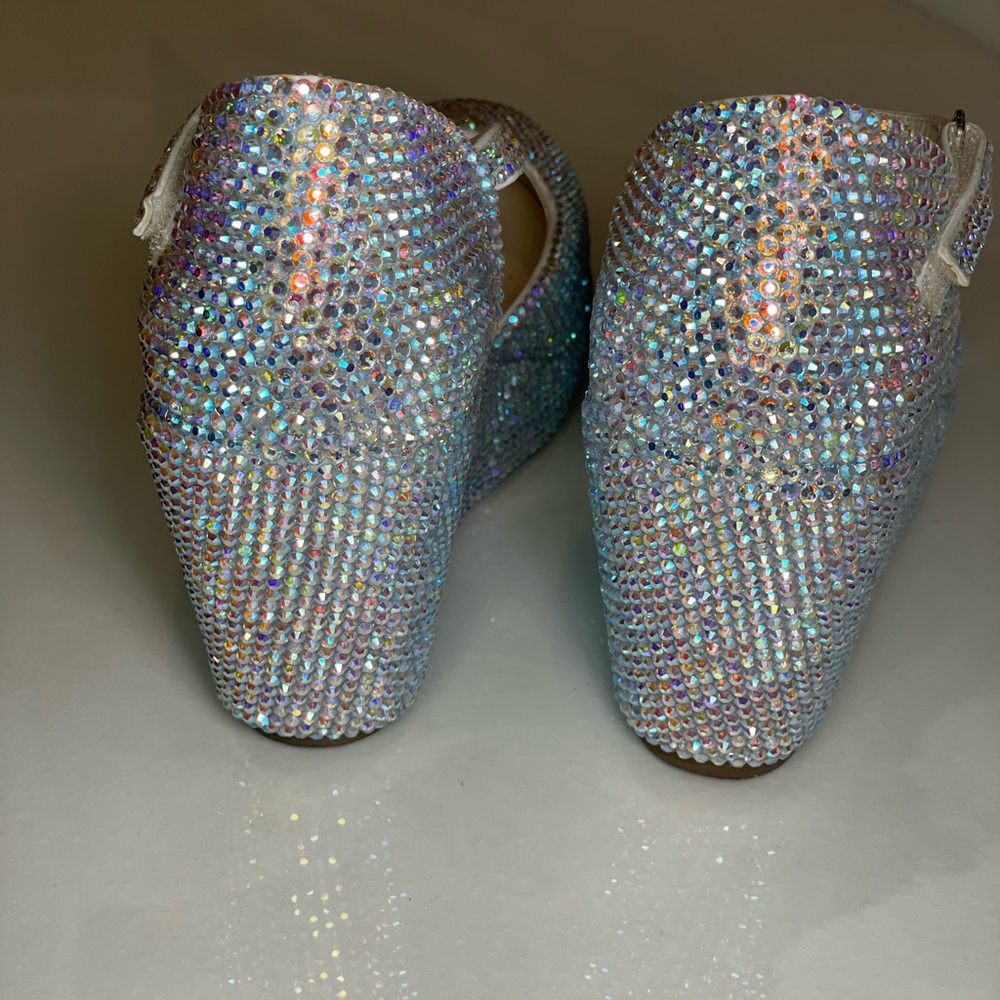 Marc Defang Rhinestone Wedge - Picture 4 of 5